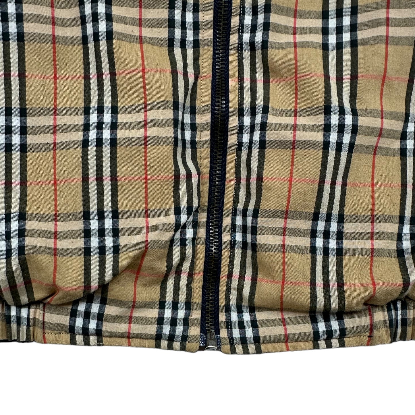 Burberry Reversible Nova Check Harrington Jacket