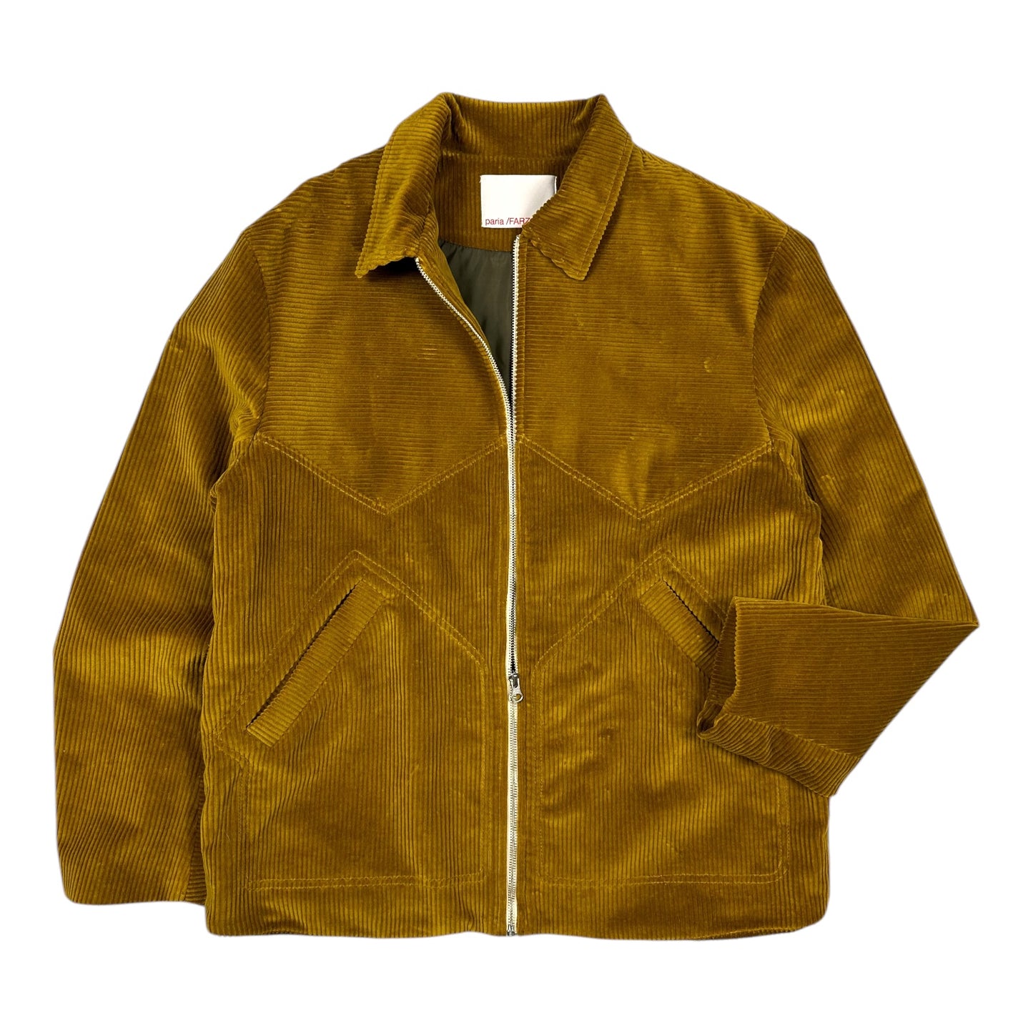 Paria Farzaneh Yellow Corduroy Jacket