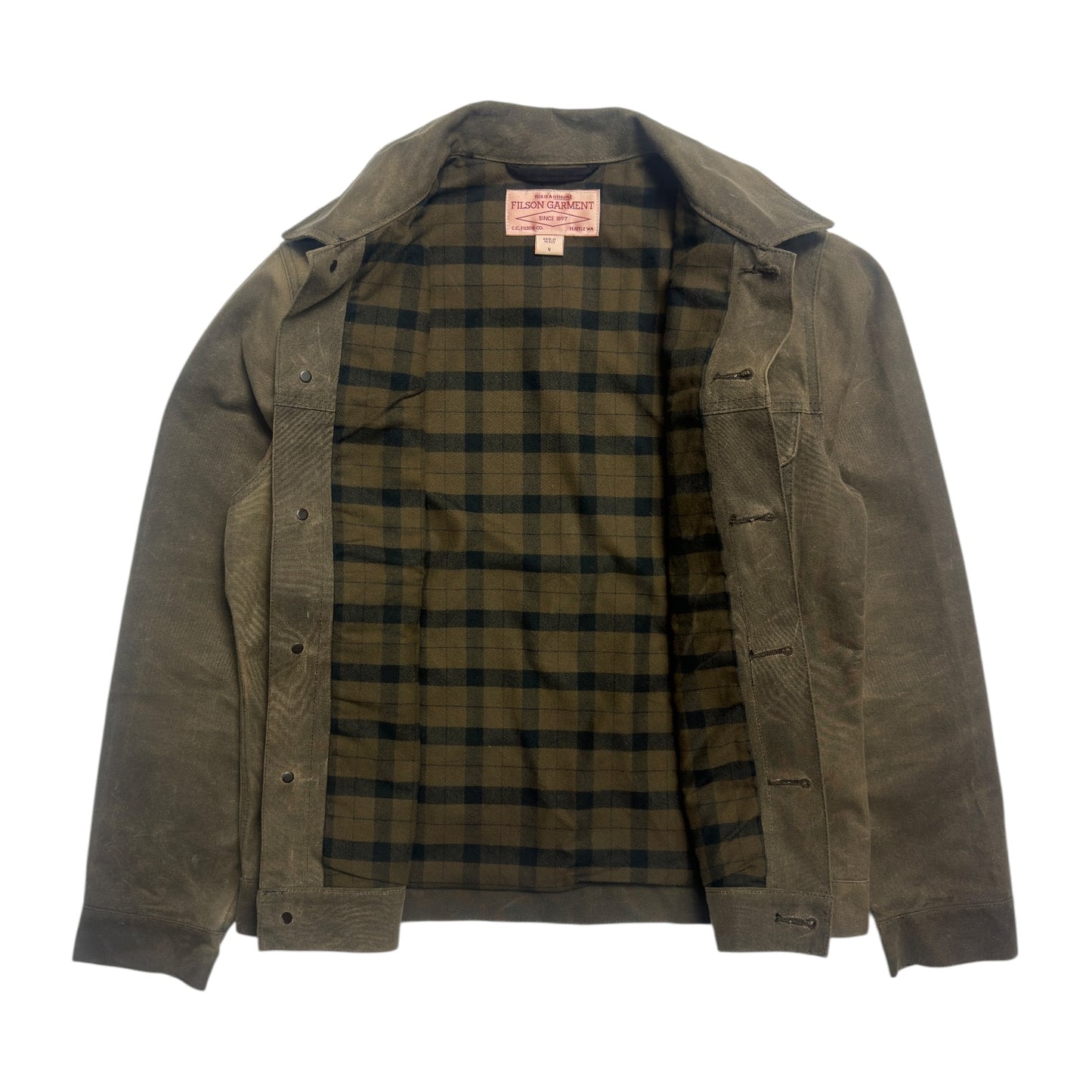 Filson Short Cruiser Wax Jacket