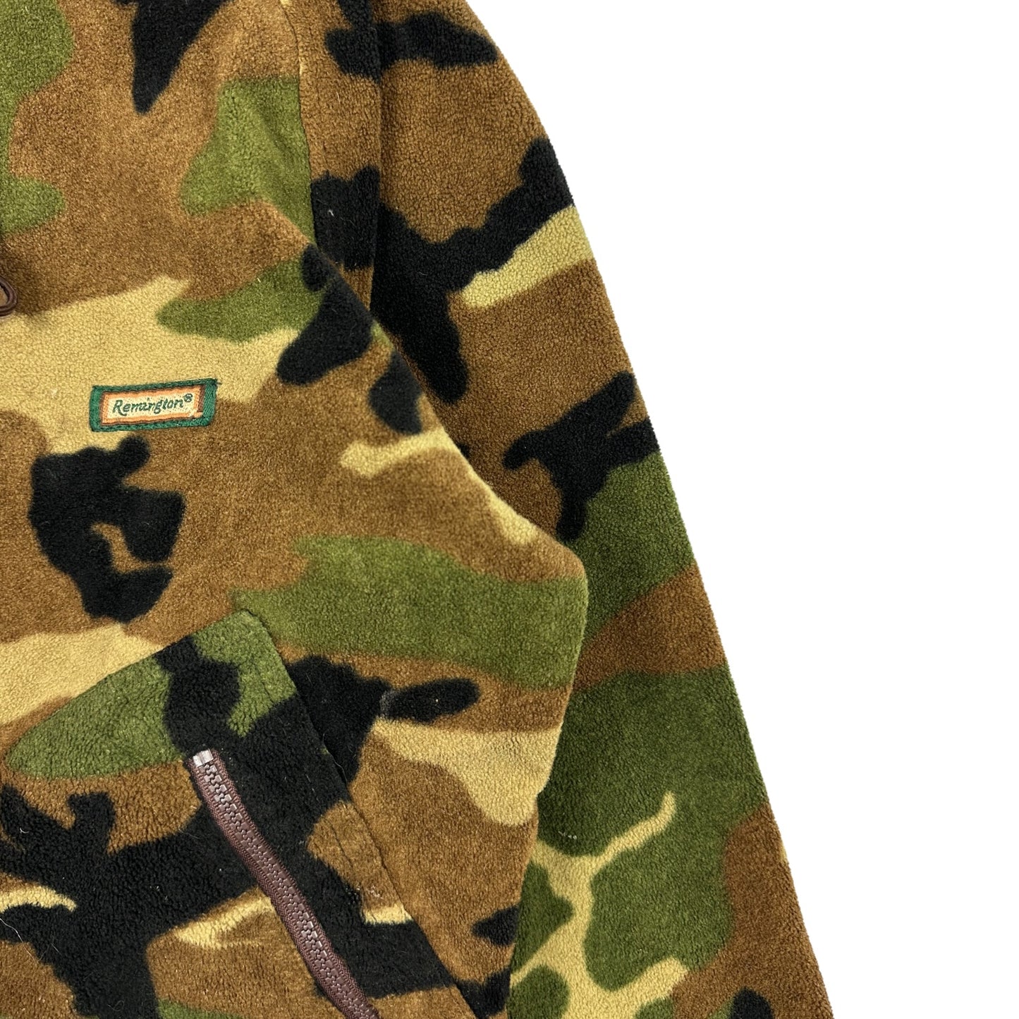 1990s Remington Gore-Tex Camouflage Fleece Jacket