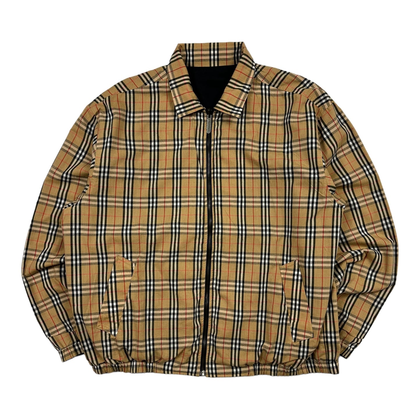 Burberry Reversible Nova Check Harrington Jacket