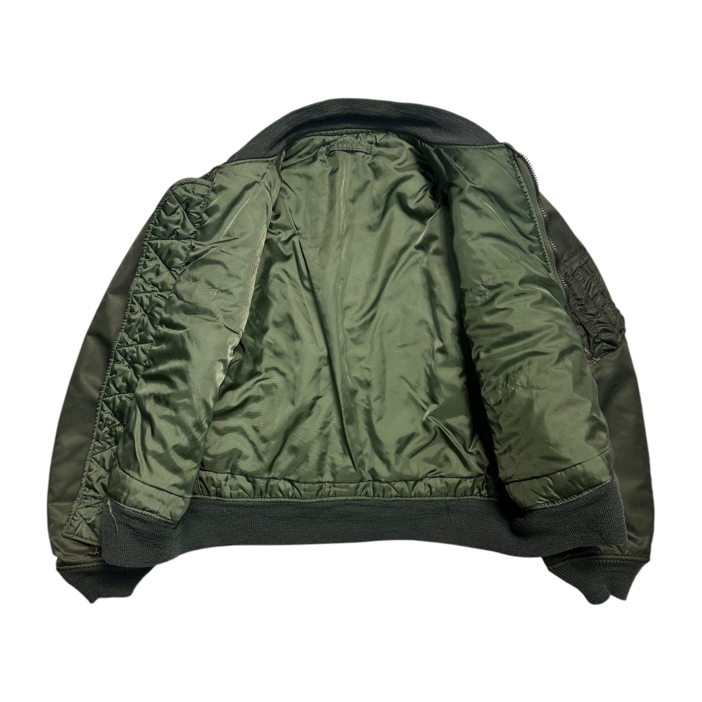 Alpha Industries Green MA-1 Jacket