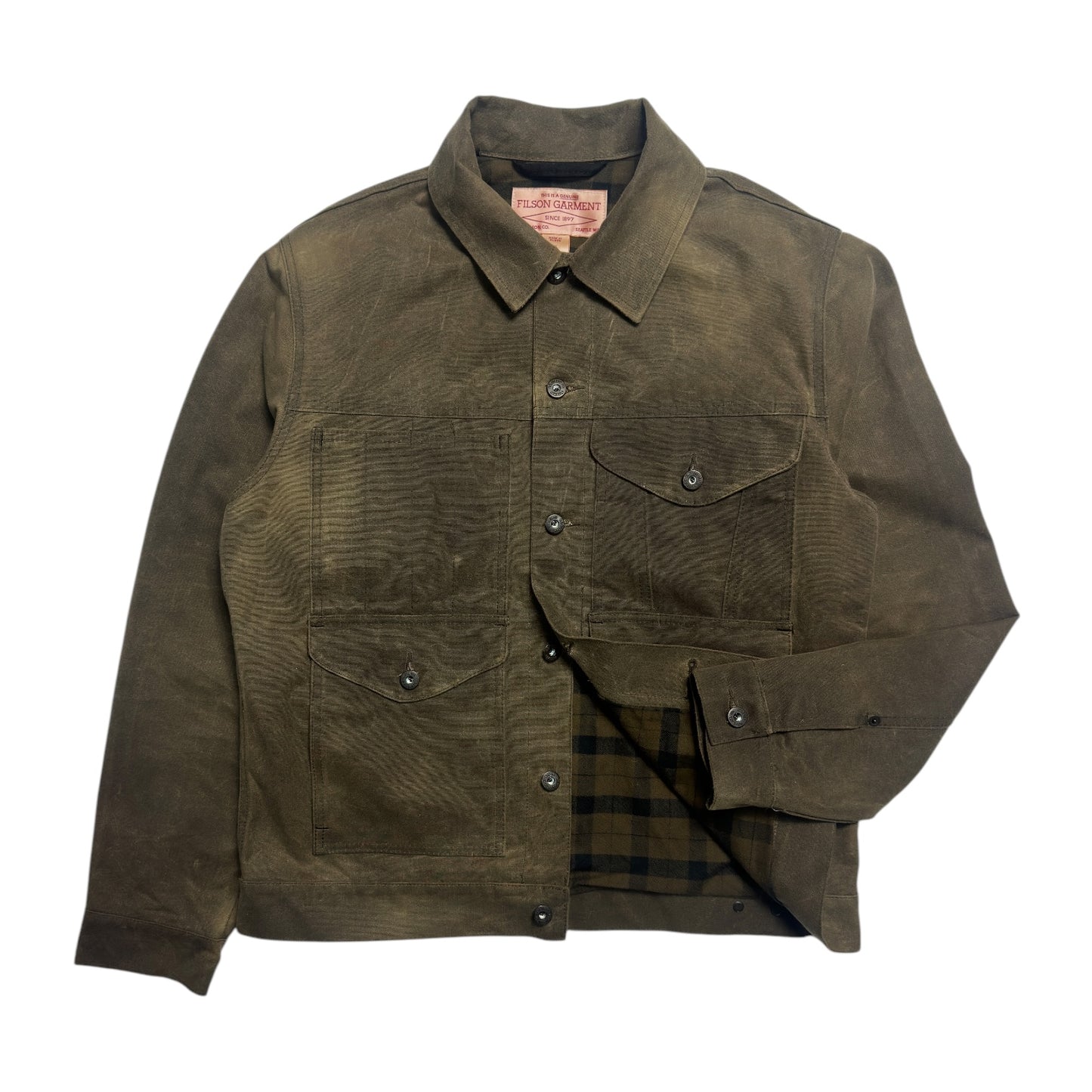 Filson Short Cruiser Wax Jacket