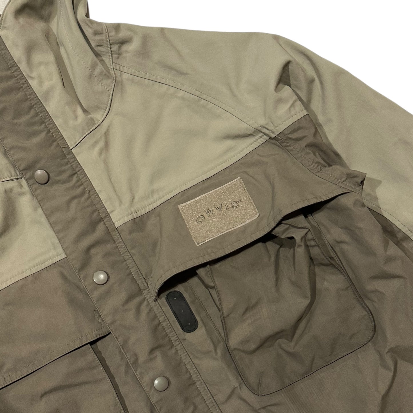 Orvis Khaki Fishing Waterproof Jacket