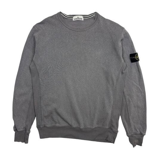 Stone Island Purple Crewneck Sweatshirt