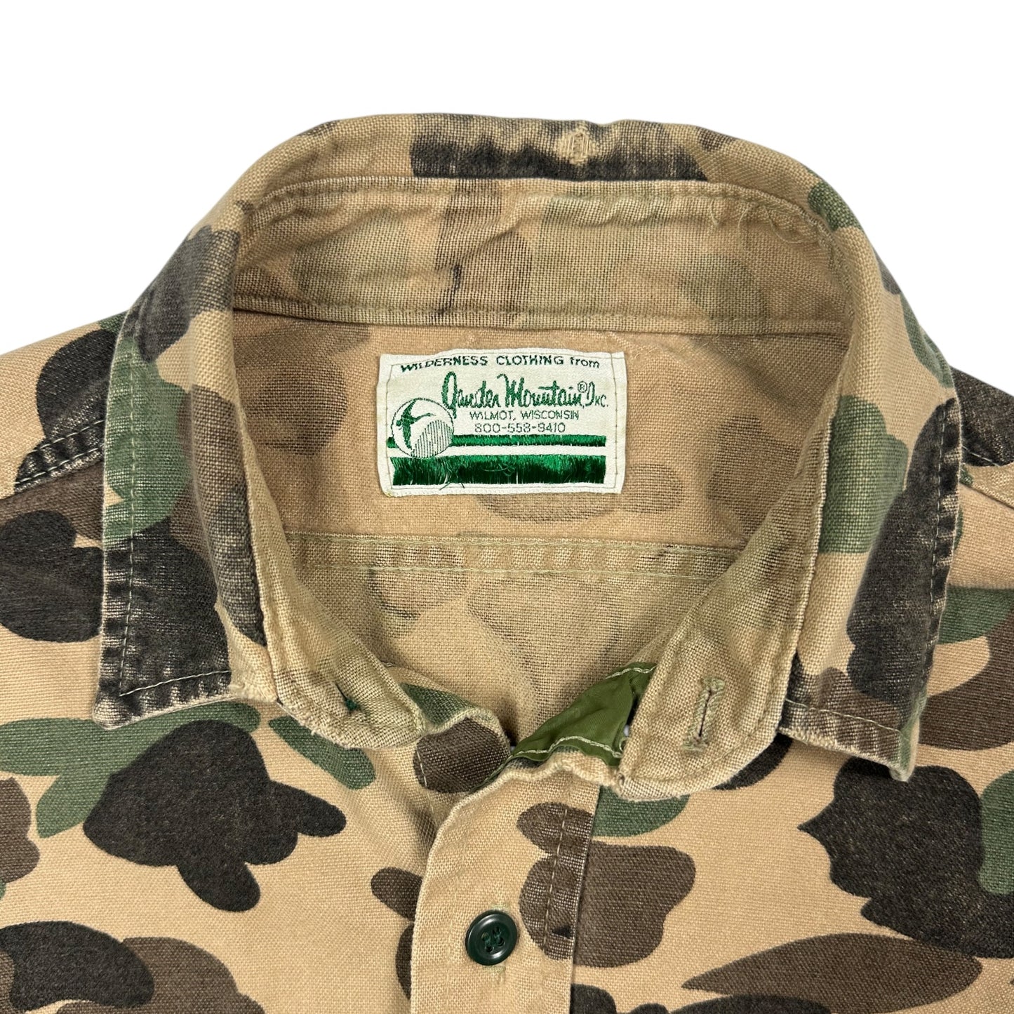 American Vintage Camouflage Hunting Shirt