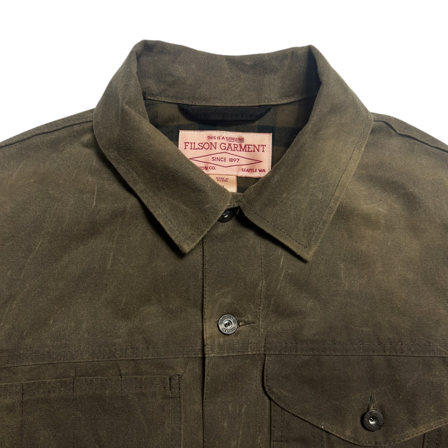 Filson Short Cruiser Wax Jacket