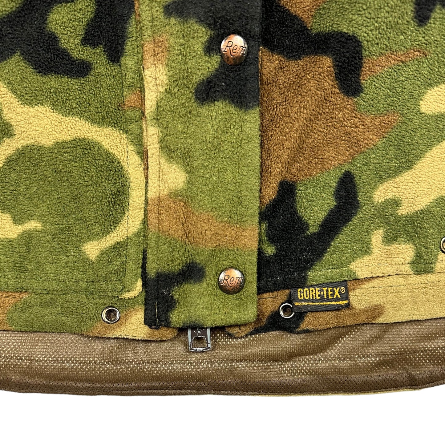 1990s Remington Gore-Tex Camouflage Fleece Jacket