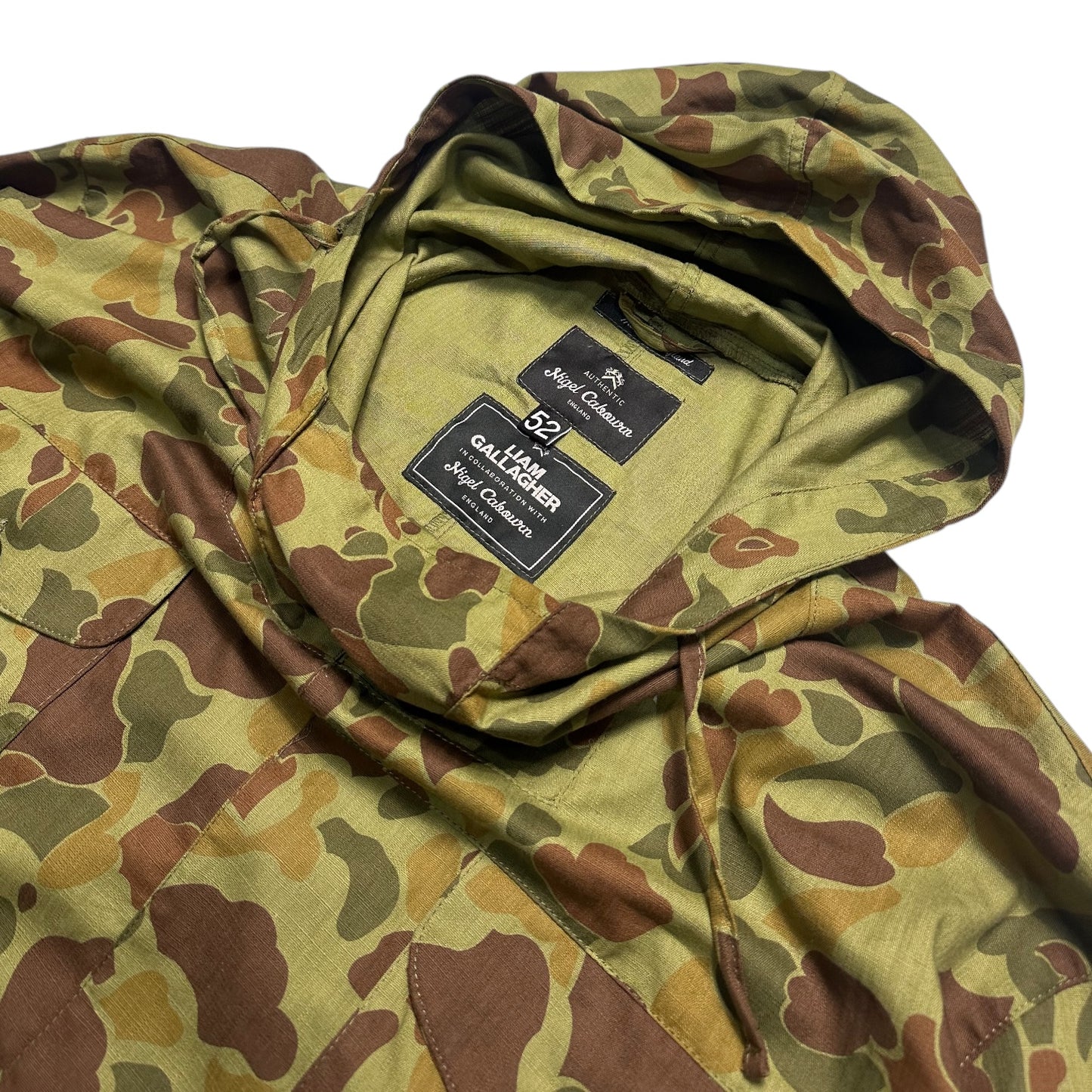 Nigel Cabourn Liam Gallagher Camo Smock