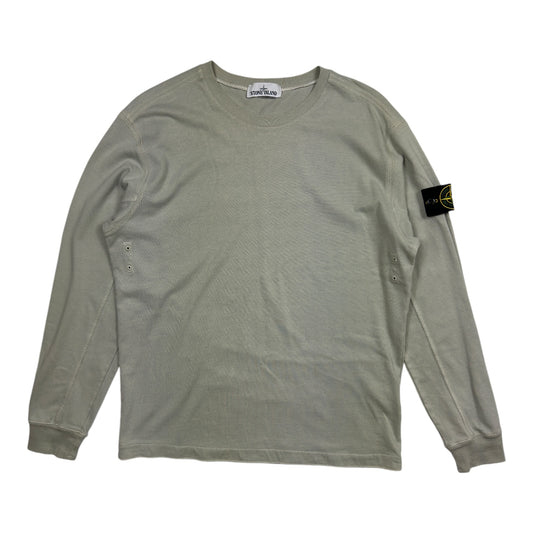 Stone Island Sage Green Crewneck Sweatshirt