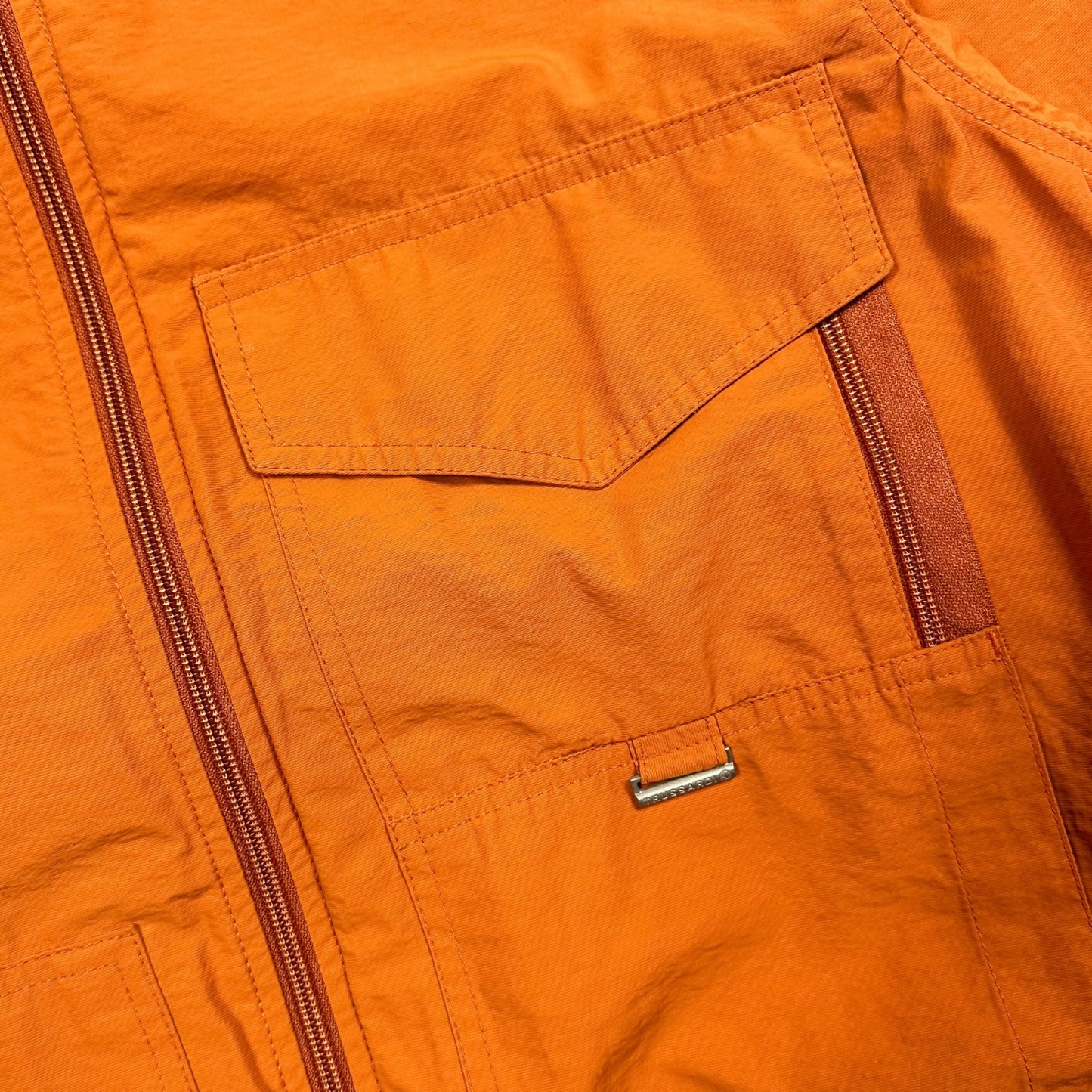 Trussardi Orange Short Jacket