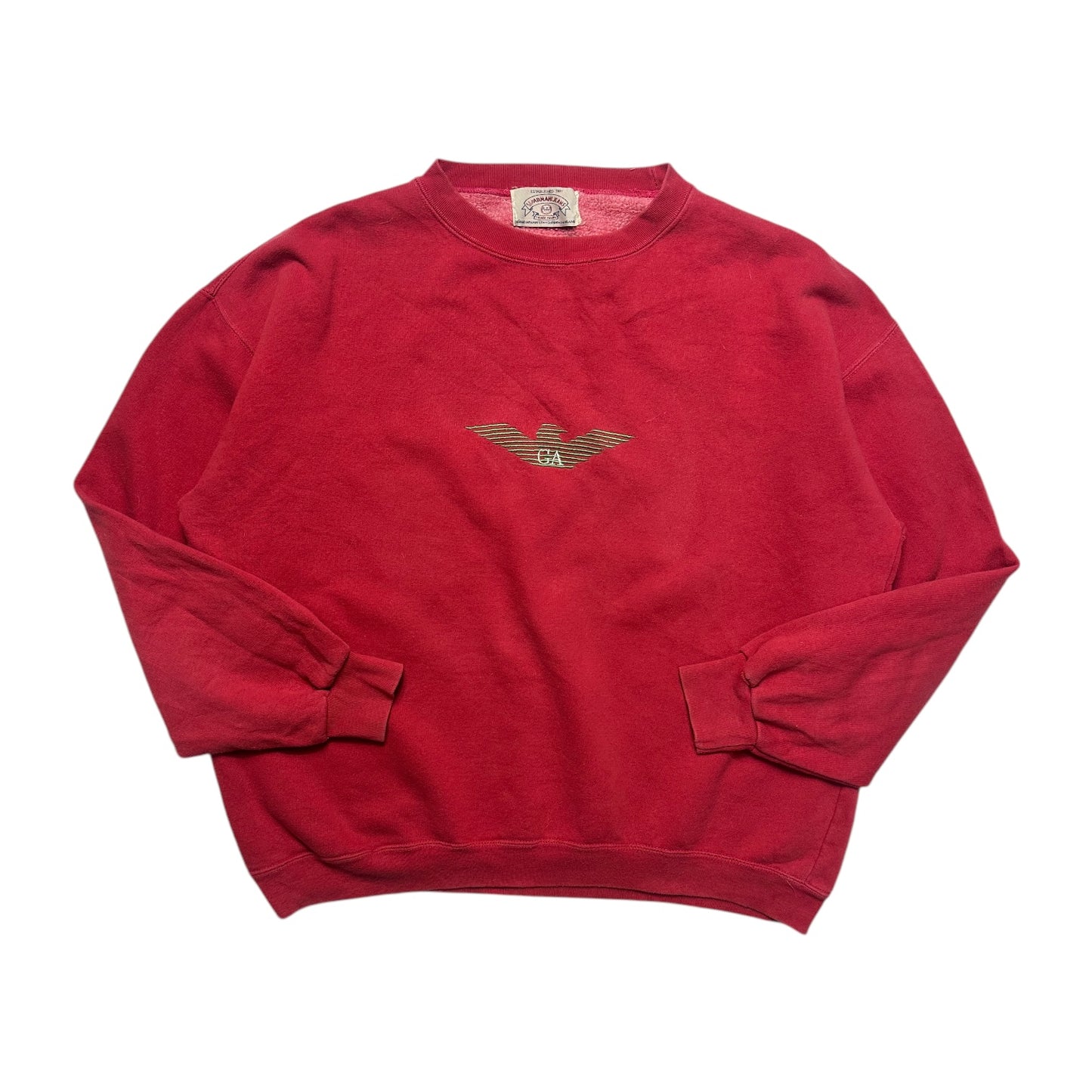 Armani Jeans Red Eagle Sweatshirt