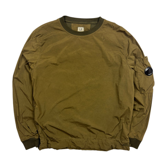 C.P. Company Khaki DryShell Crewneck